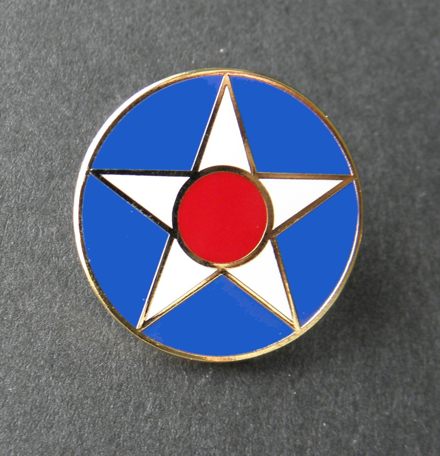US Army Air Corps USAAC Lapel Pin Badge 7/8 inch Classic