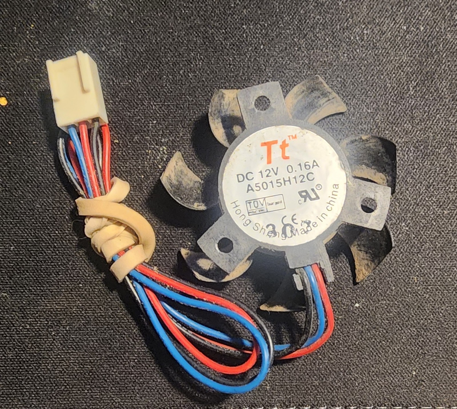 Thermallake Replacement Cooling Fan Tt 3 Pin A5015H12C 12v