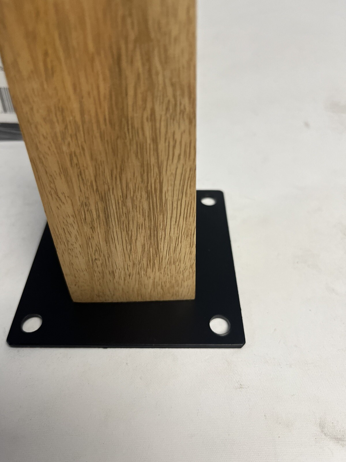 Anaya Table Legs, Set Of 4, Natural Wood Stain