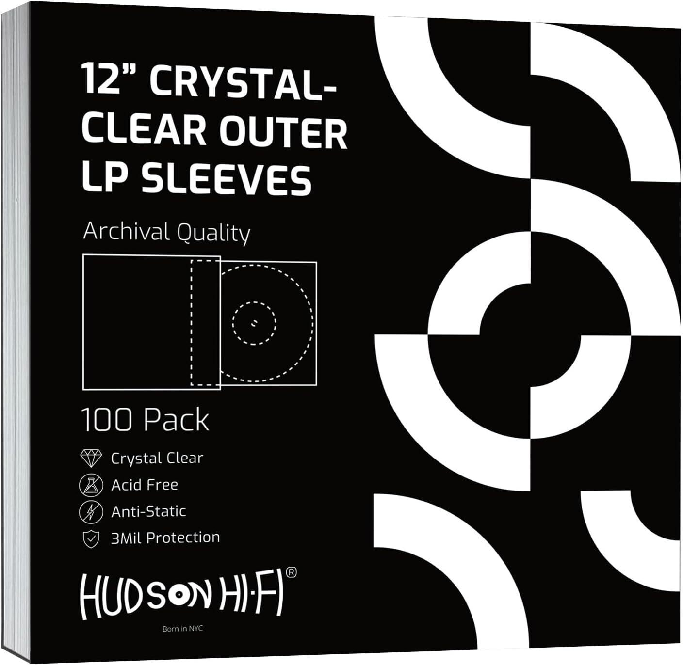 Hudson Hi-Fi  Crystal Clear Outer Sleeves