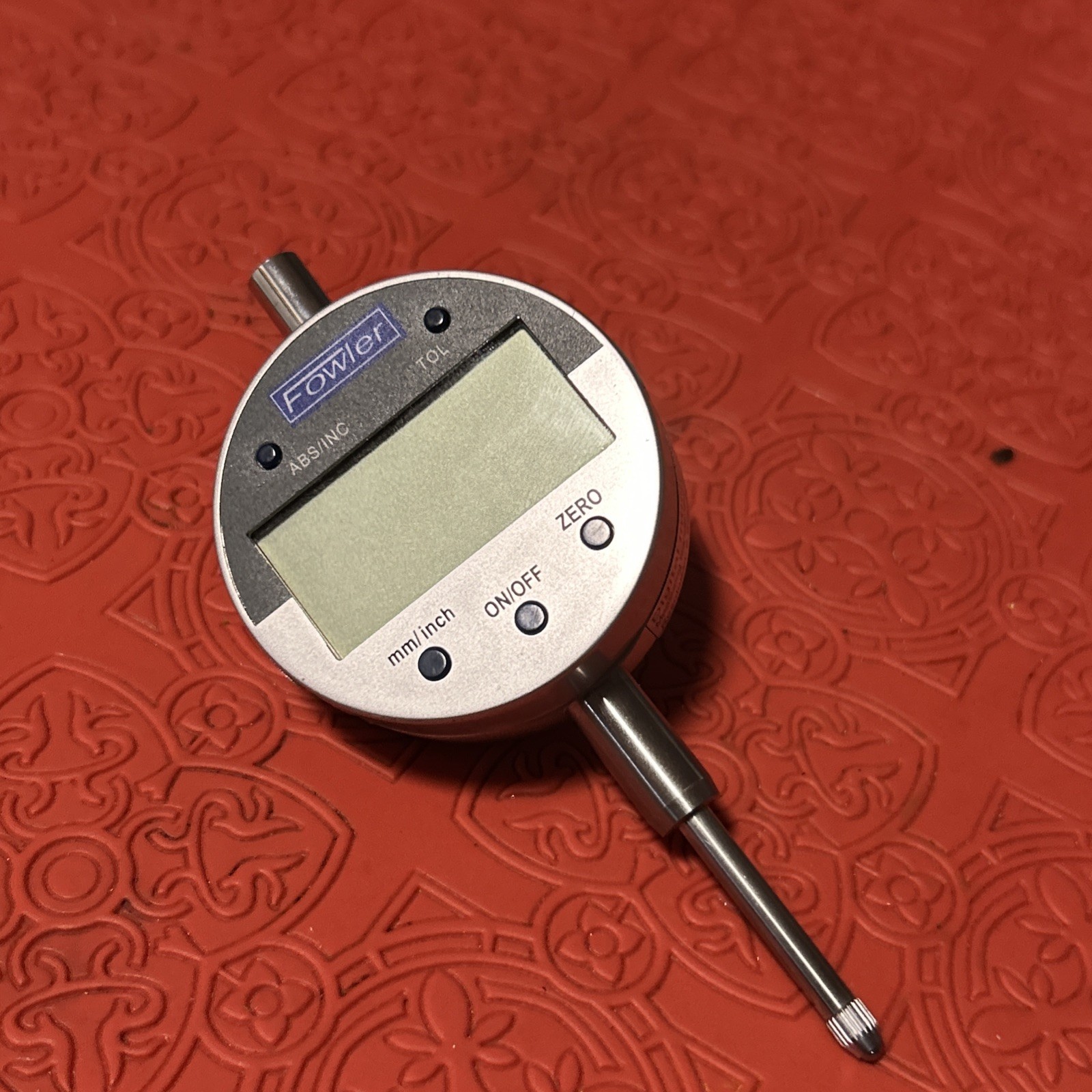 Fowler   Digital Indicator Range:0~12.7mm/0.5";25.4mm/1.0" Fast Shipping! (SU43)