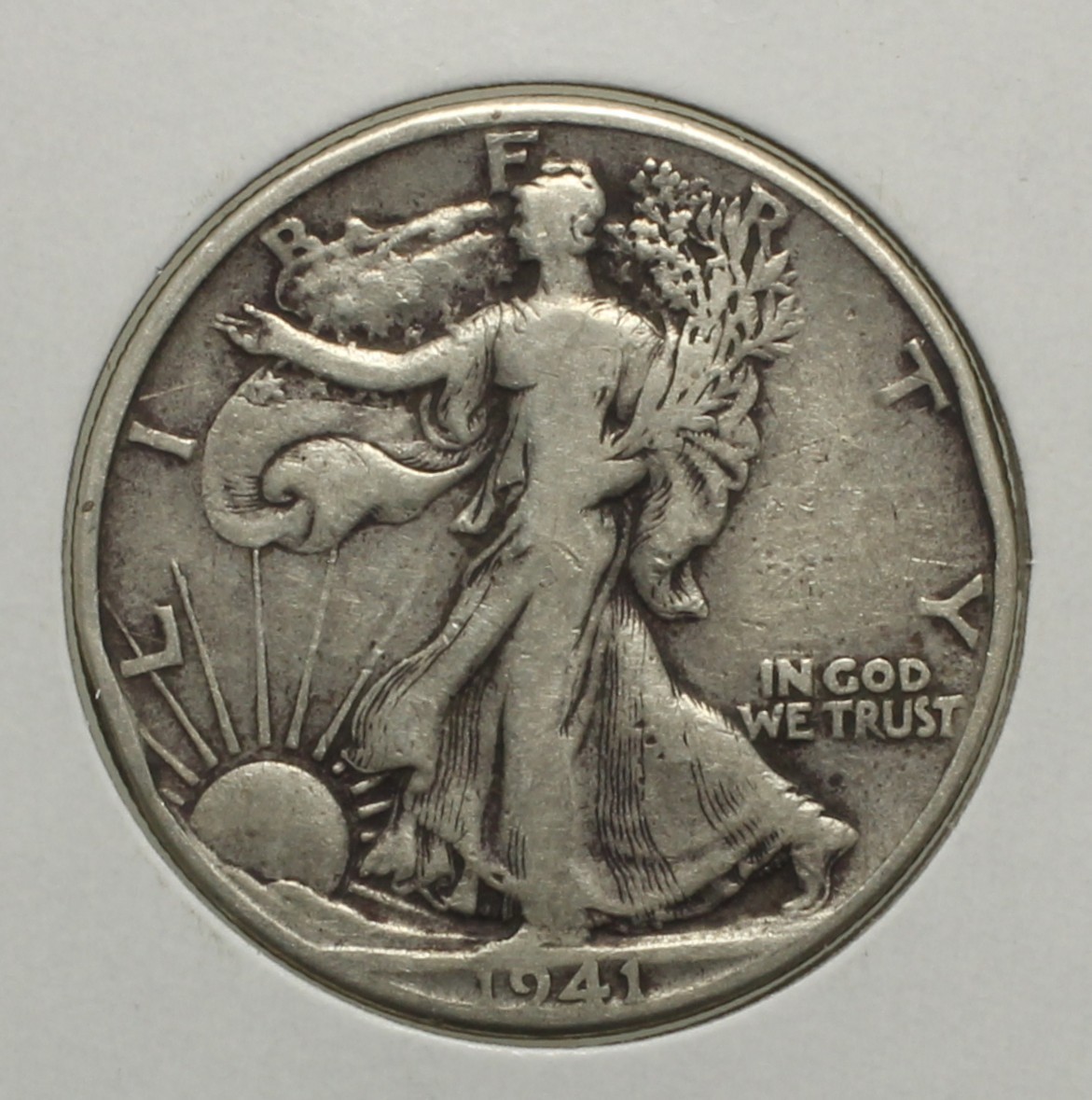 1941-P Walking Liberty Half Dollar