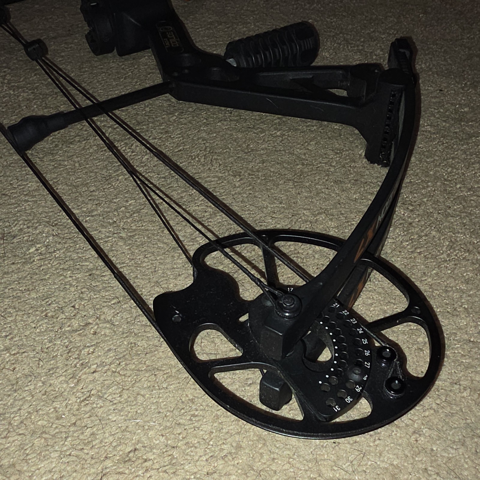 Sanlida Drsgon X7 Compound Bow Black Aluminum Right Hand