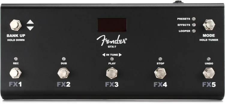 Fender GTX-7 Footswitch For Mustang GTX Amps