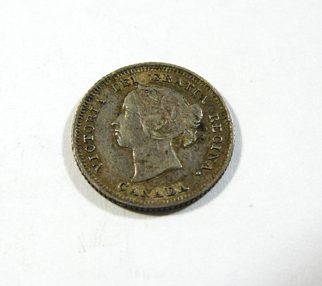 Canada 1883 H Silver 5 cents