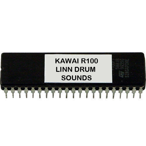 KAWAI R100 And R50 - LINN DRUM LM2 Sounds EPROM LINNDRUM ROM Chip IC R-100 R-50