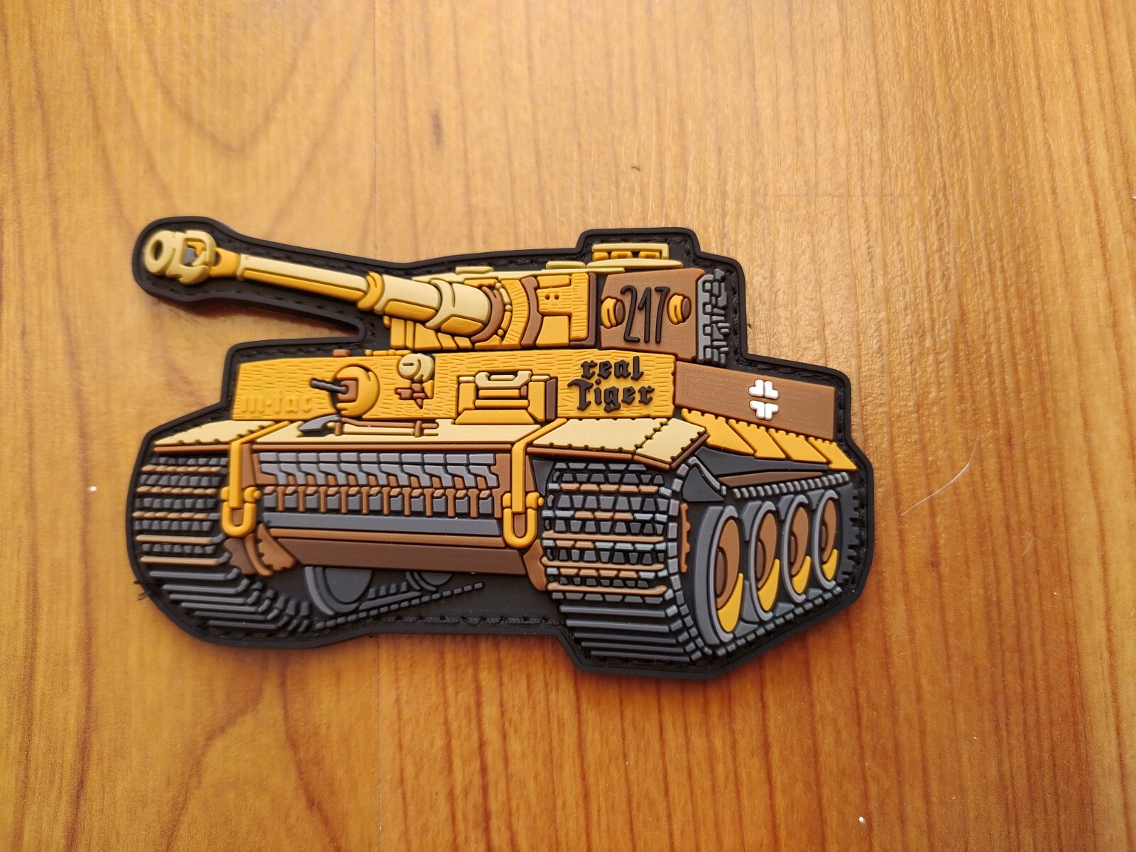 Tiger  tank PVC 3D patch   100x65 mm y