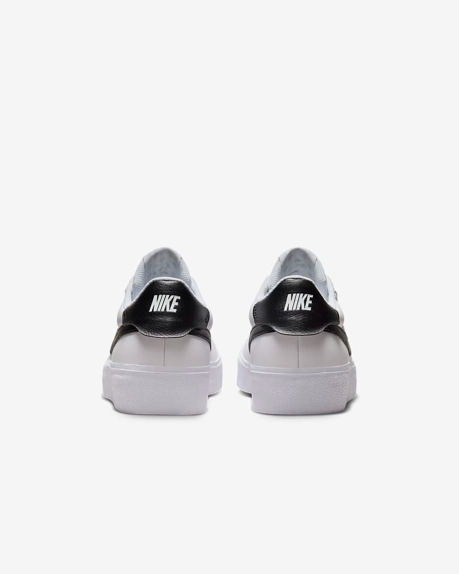 Nike Court Shot Sneakers LifeStyle Shoes White/Black FQ8146-104 US 7-12
