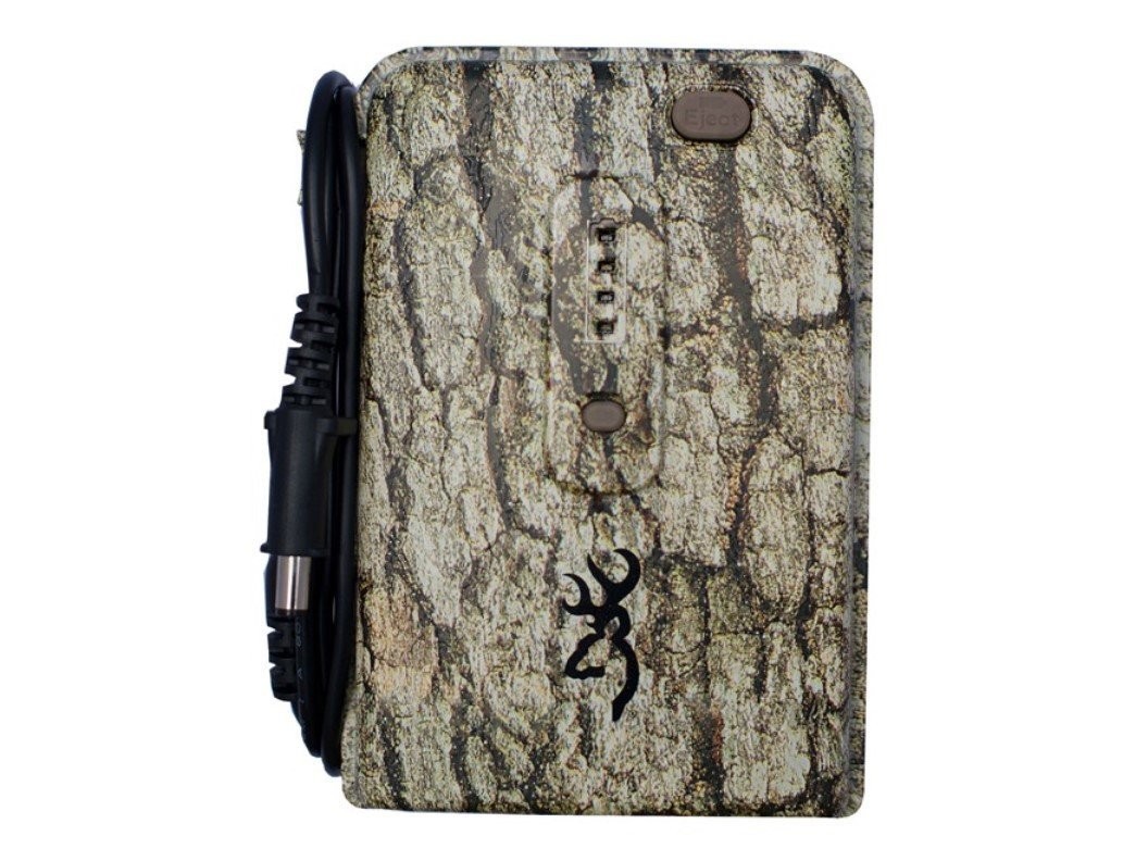 Browning Trail Cameras External Game Cam Battery Power Pack, Camo