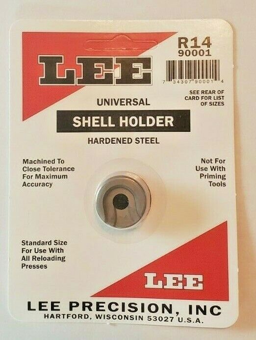 Lee 90001 R14 Universal Shellholder  (Ships within 1 business day)