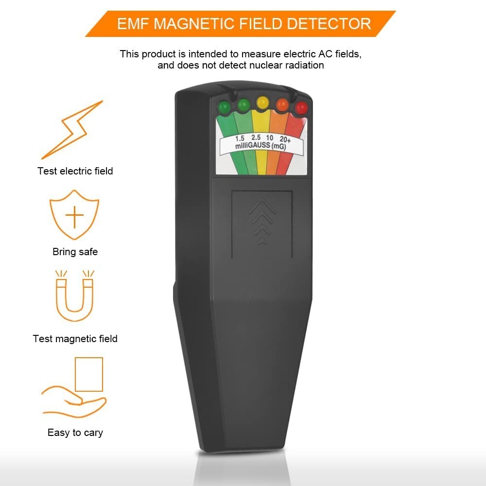 Advanced EMF Meter with High Accuracy & Large Detection Range for Paranormal Use