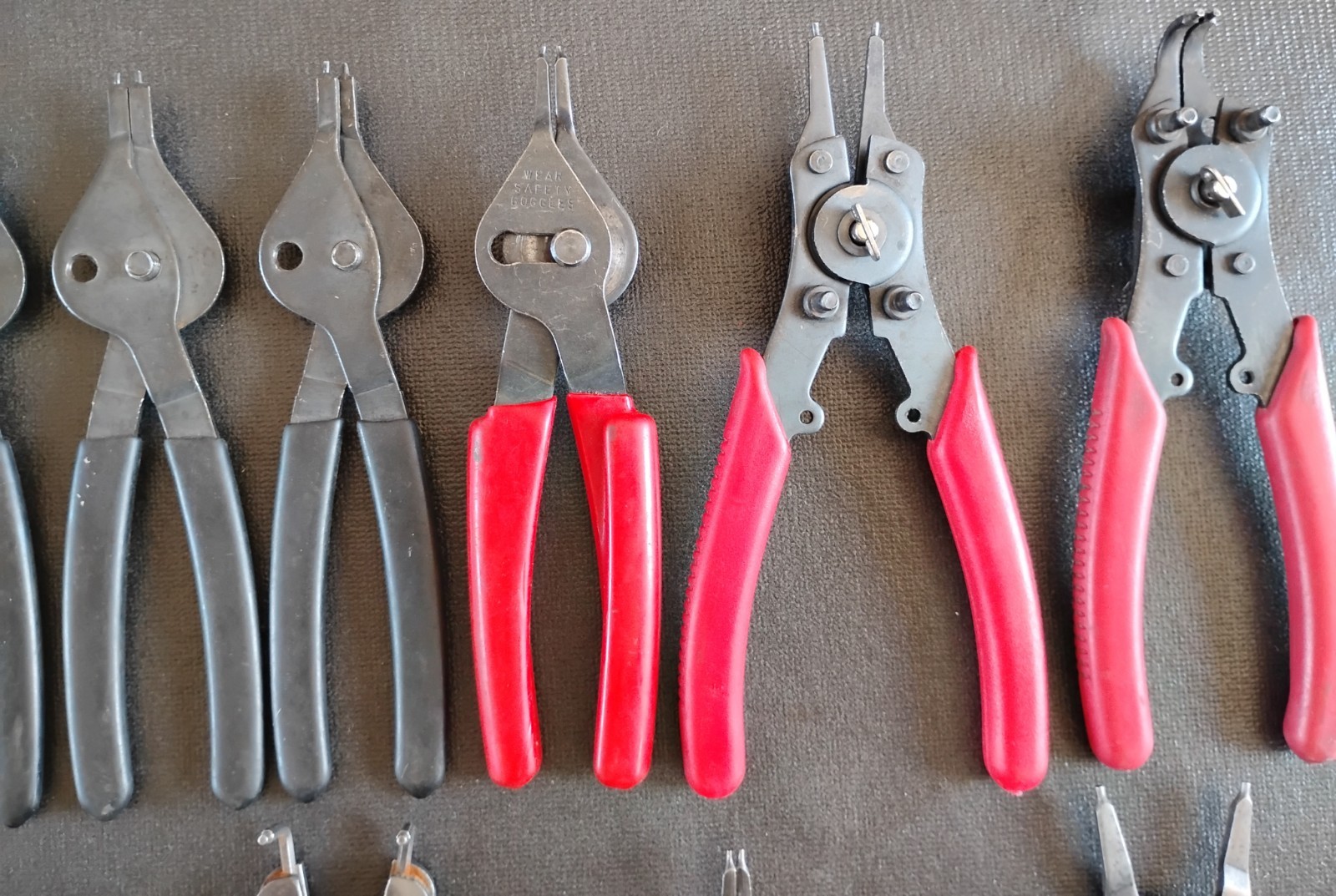 snap ring plier lot