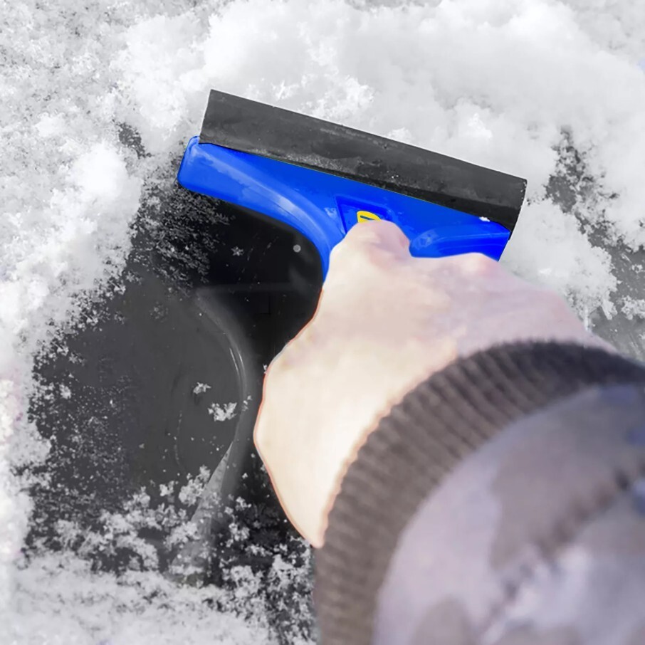 Goodyear Car Windscreen Ice Scraper Squeegee Sponge Ice and snow removal tool