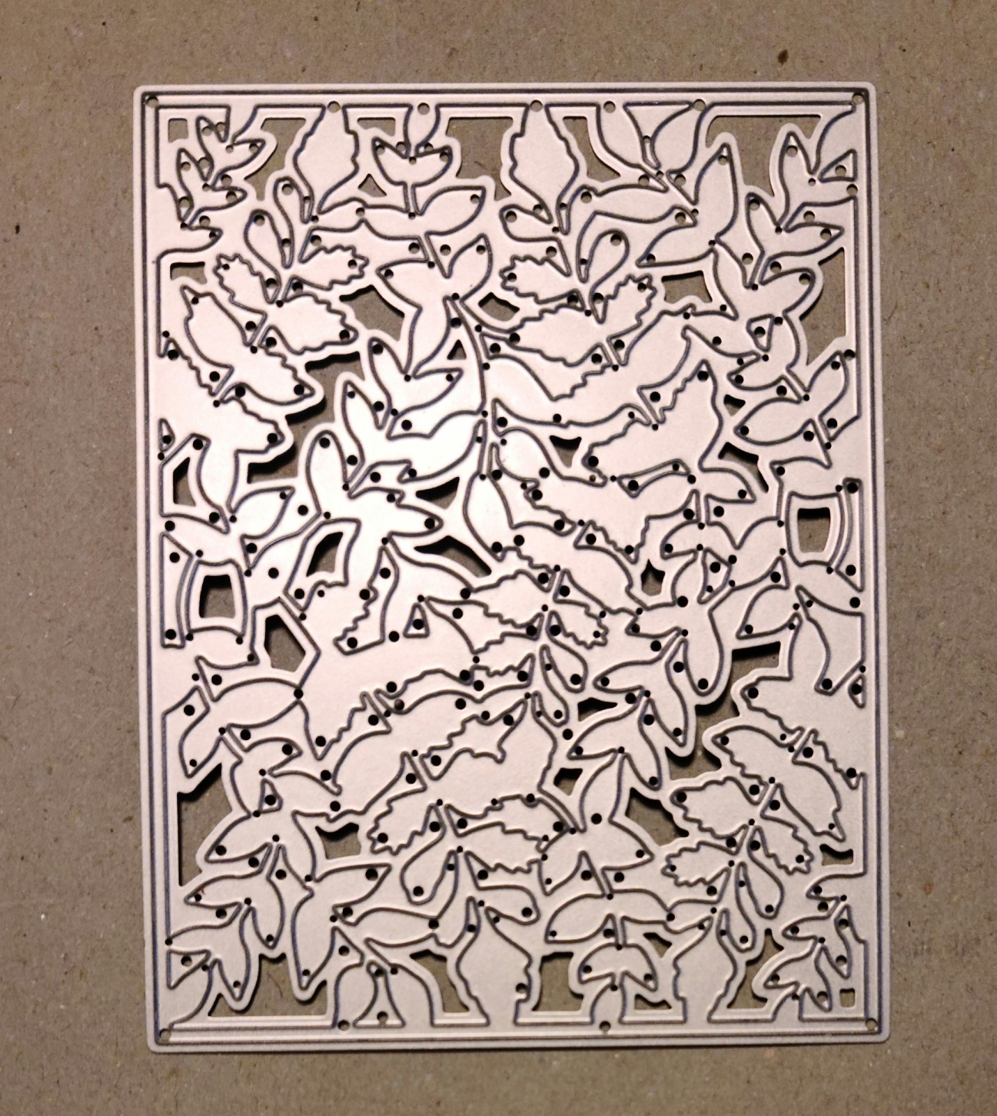 Momenta Card Mat Cutting Template A2