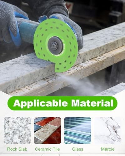 Diamond Rock Slab Grinding Disc Set 6 Pc Tile Glass Marble Blade