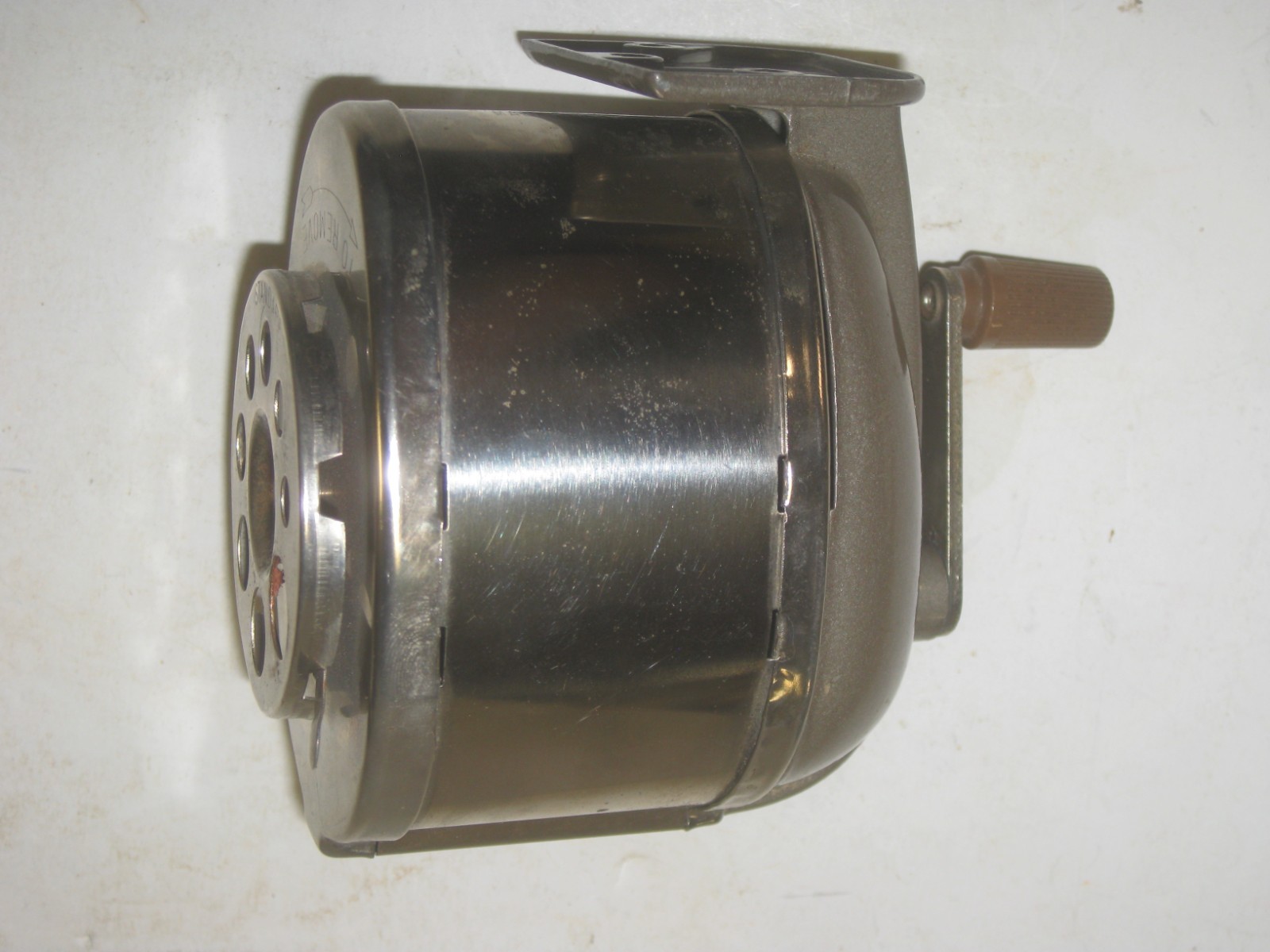Vintage Boston KS 8-Hole Manual Pencil Sharpener – Made in USA, Steel - Works