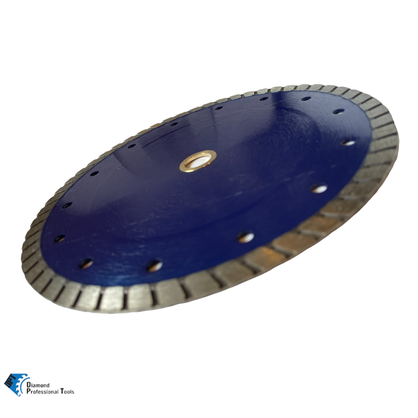 8" Diamond Turbo Saw Blade Cut Tile Ceramic Concrete Bricks Blocks Stone Marble