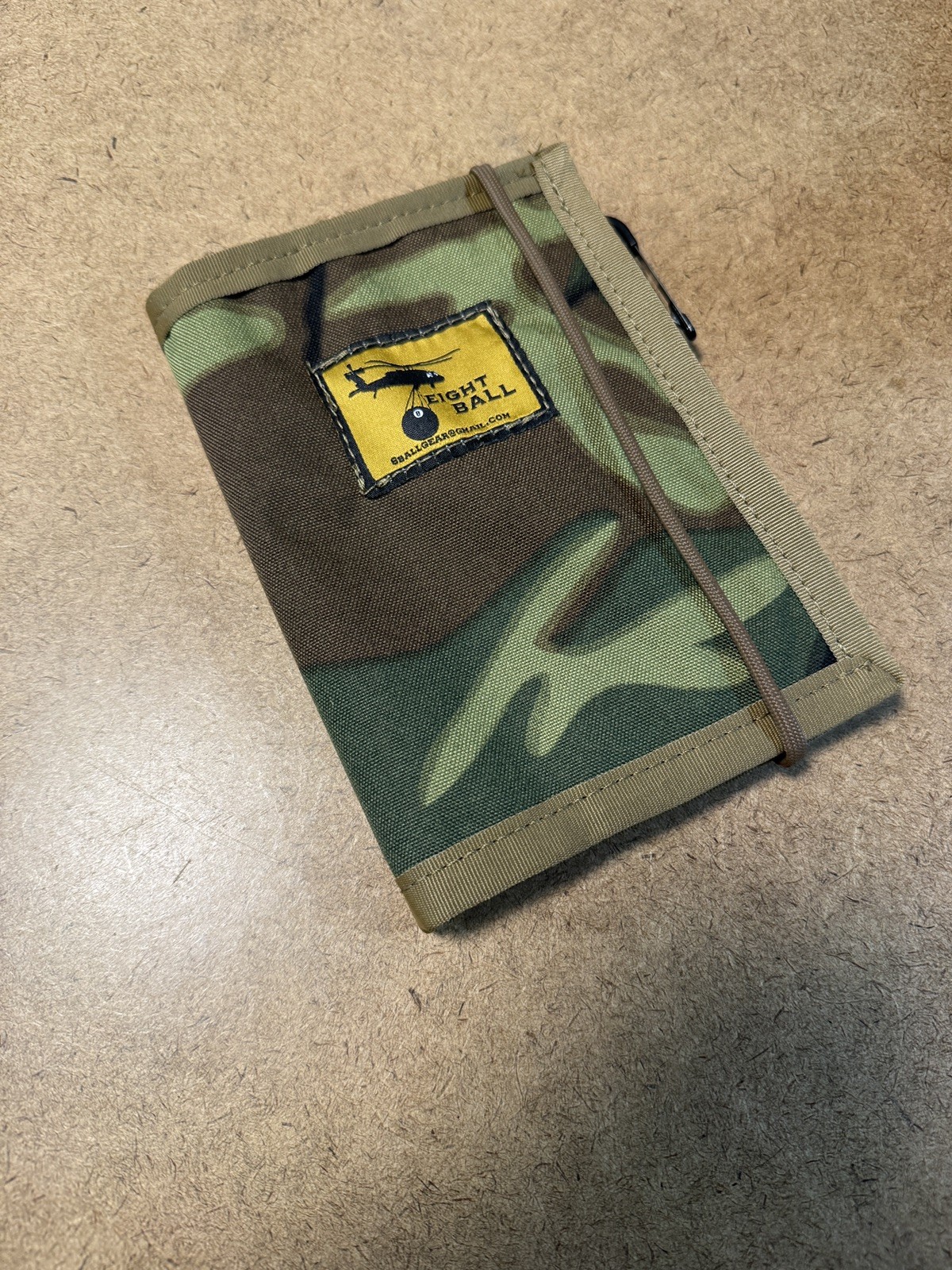 Eight Ball Gear Notebook ERDL Vietnam style Camo