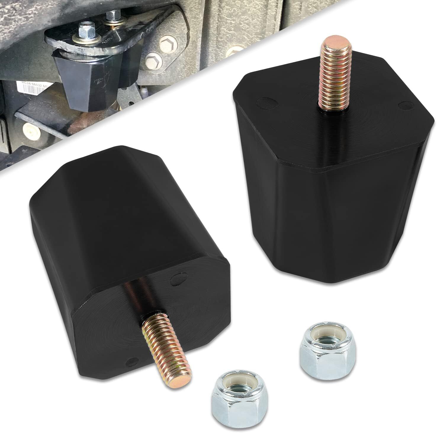 9.9136G Universal Bump Stop Kits 2-inch Tall Suspensions Fits for All Vehicles
