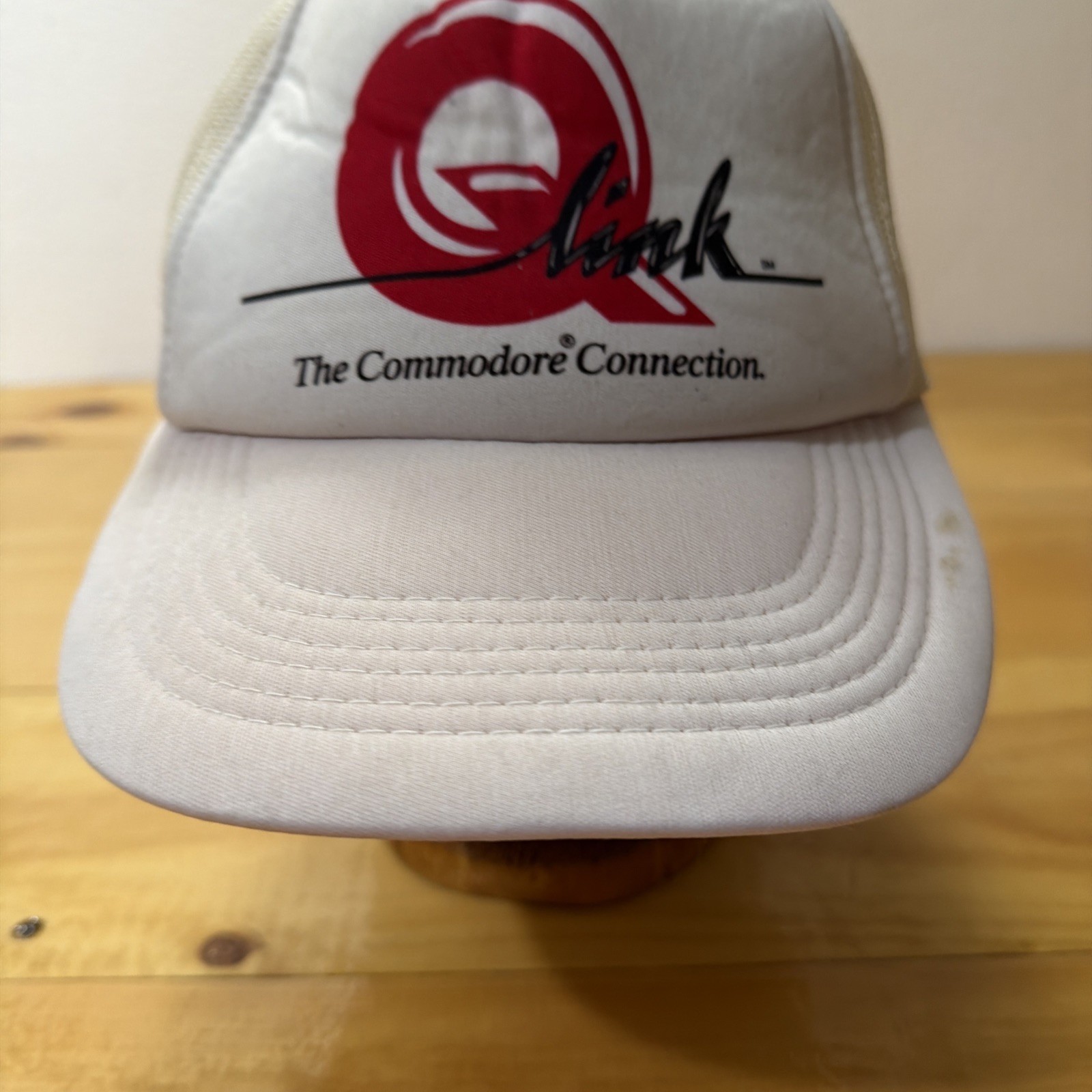 Quantum Link Q-Link The Commodore Connection Trucker Hat Ball Cap - C64
