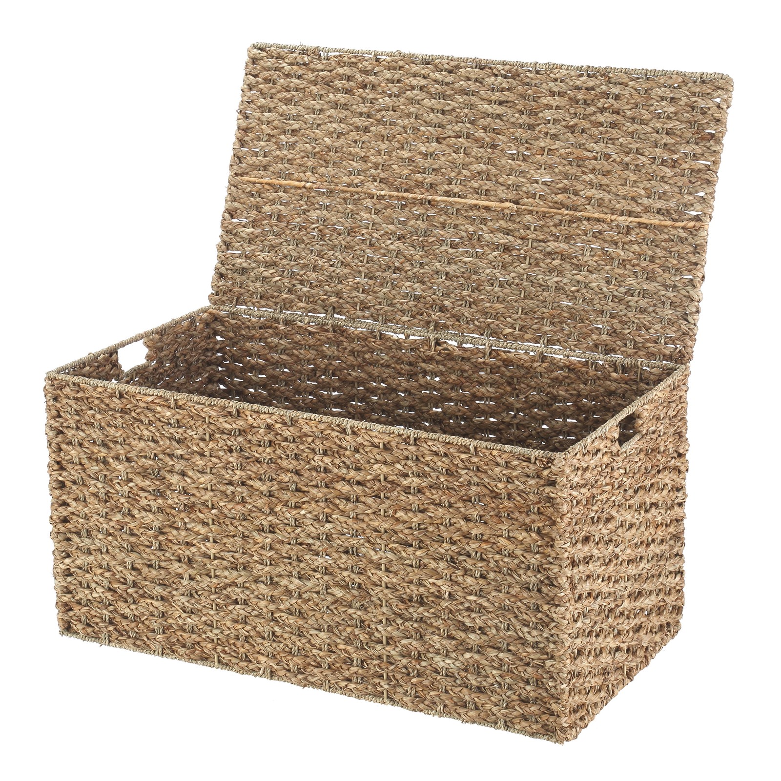XL Braided Seagrass Storage Trunk