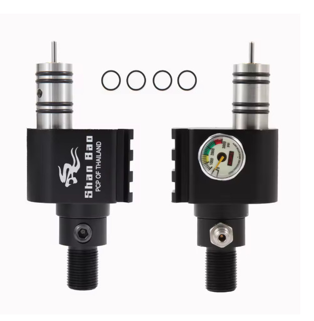 HPA 3000PSI Z Valve Regulator Adapter for Scuba Aquarium Soda CO2 Cylinder Tank