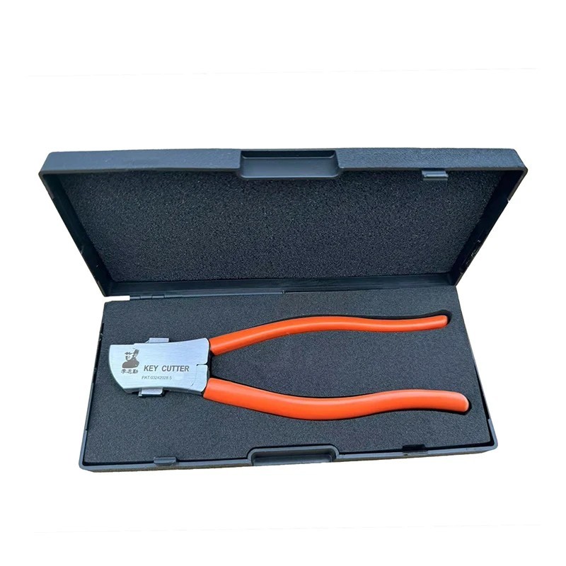 Key Cutter, Professional Stainless Steel Cutting Pliers for Orange with Box