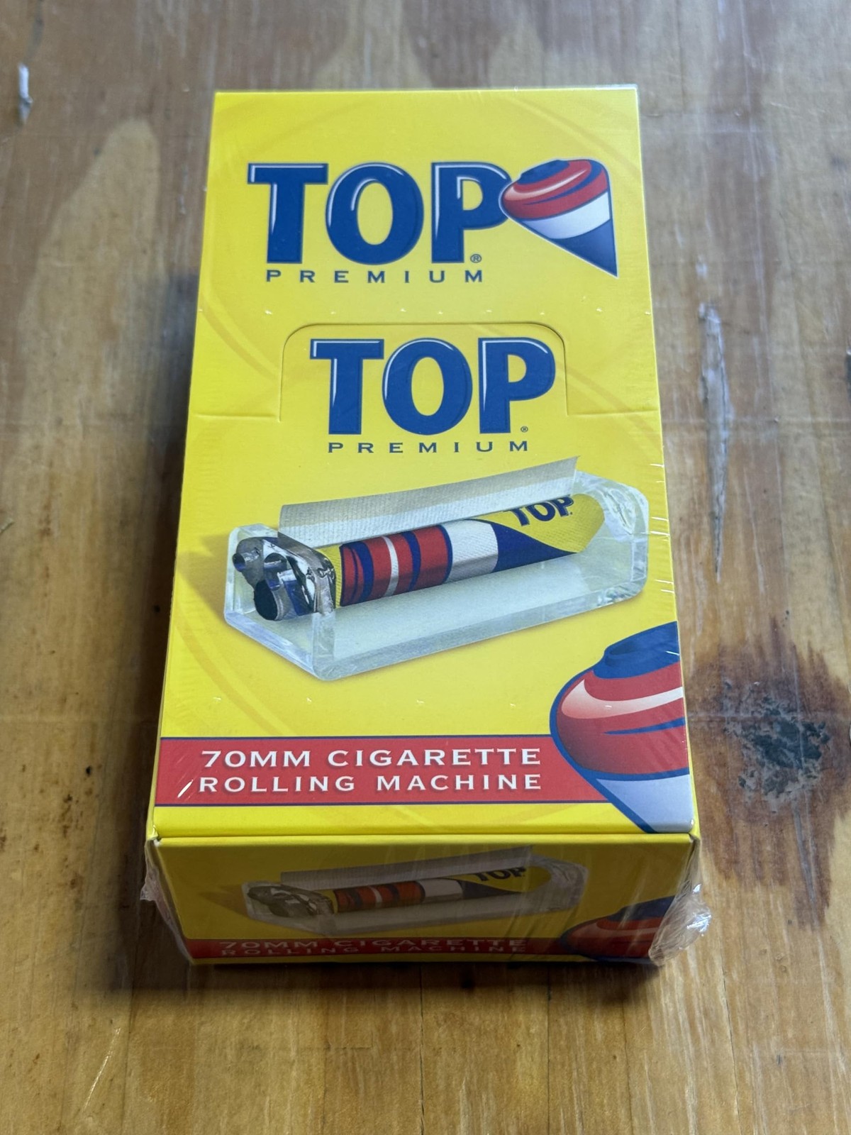 TOP Rolling Machine DISPLAY - 70mm Single Wide Rolling Machine - (Box of 12 R...