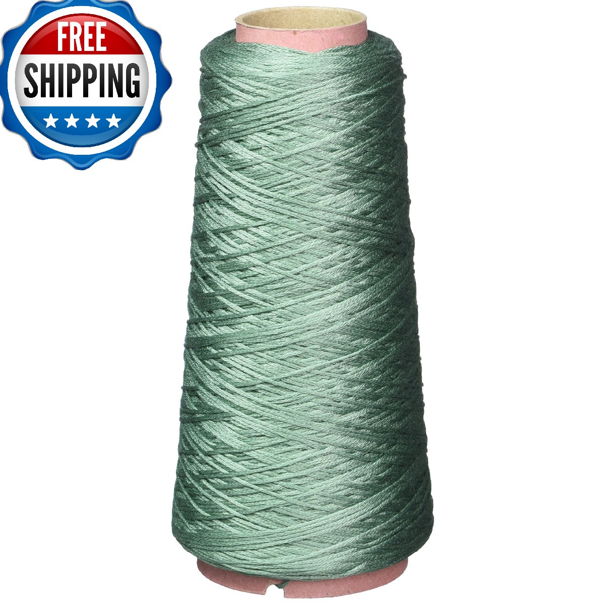 DMC: Cone Floss DMC 5214-502 Six Strand Embroidery Cotton Cone, 100gm, Blue Gree