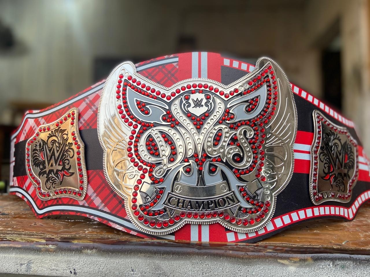 bella twin devas signature title belt