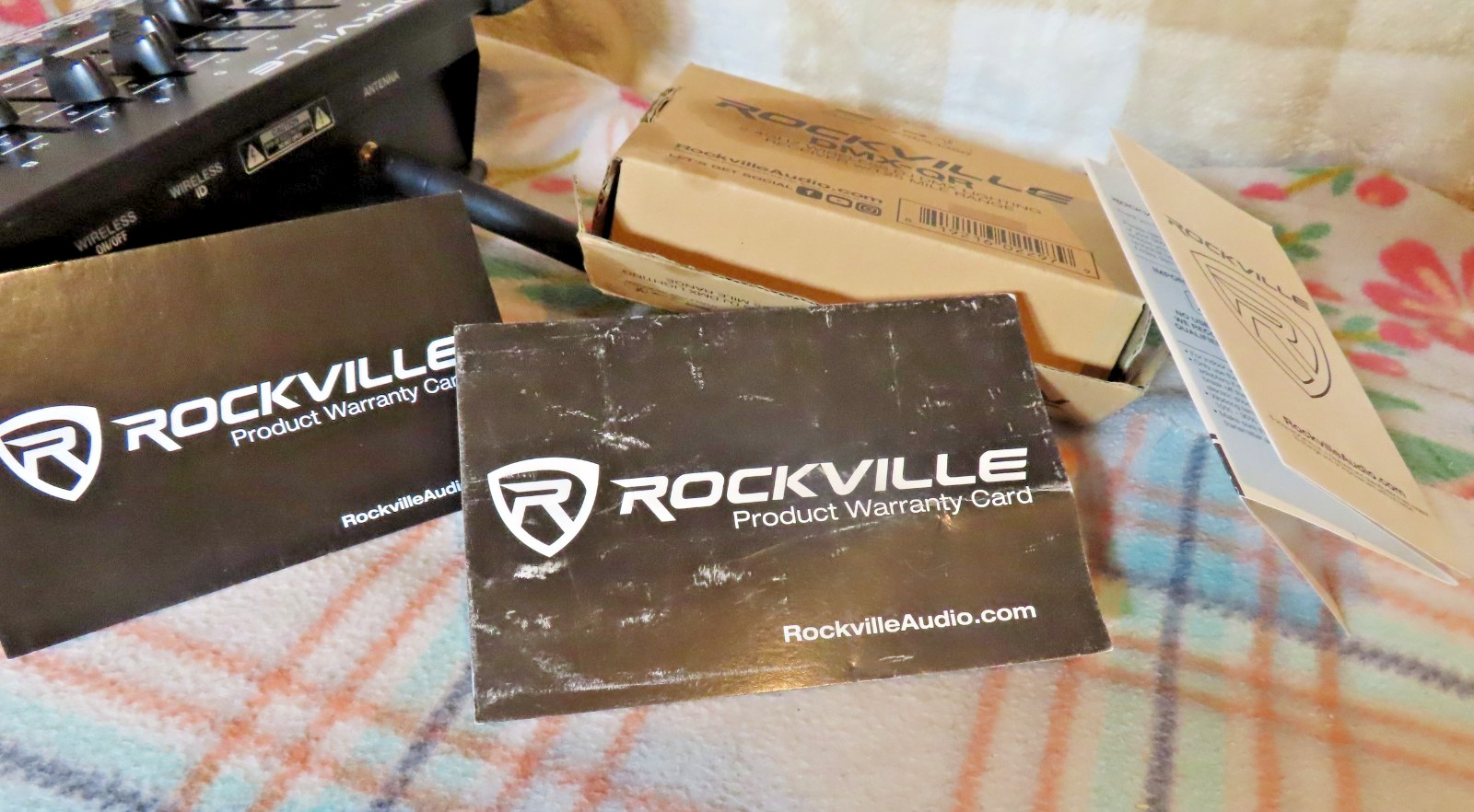 Rockville ROCKFORCE W4 384 Channel Wireless DMX Lighting Controller, READ!!!