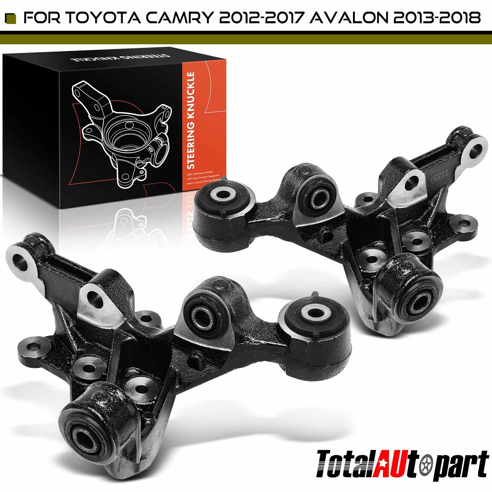 2x Steering Knuckle for Toyota Camry 2012-2017 Avalon 13-18 Rear Left & Right