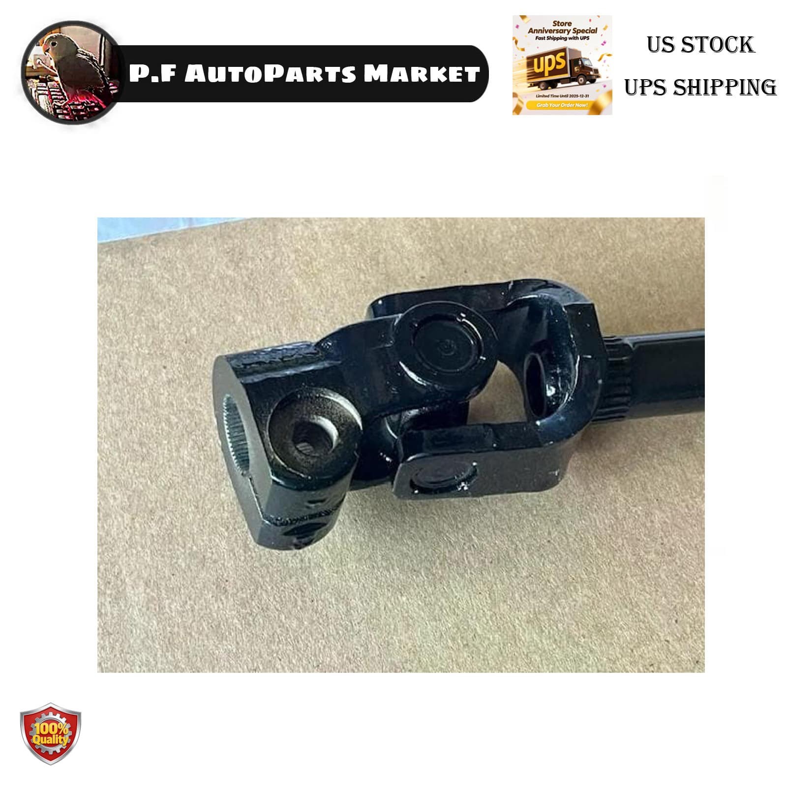 Fits Tesla Model S 12-21 Lower Steering Shaft Joint 1027852-00-B ?? ??