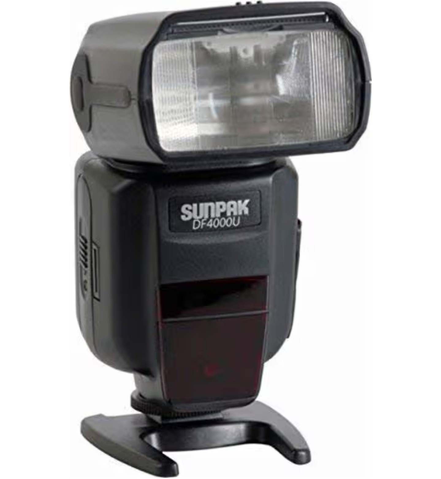 Sunpak DF4000U External Flash Unit for DSLR Cameras Black With Case Open Box