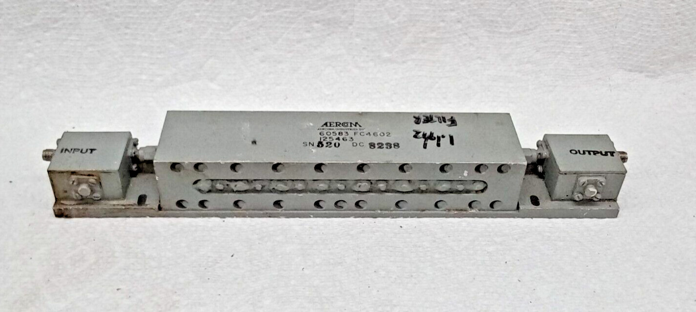 Aercom Industries , INC  1.1 GHZ FILTER