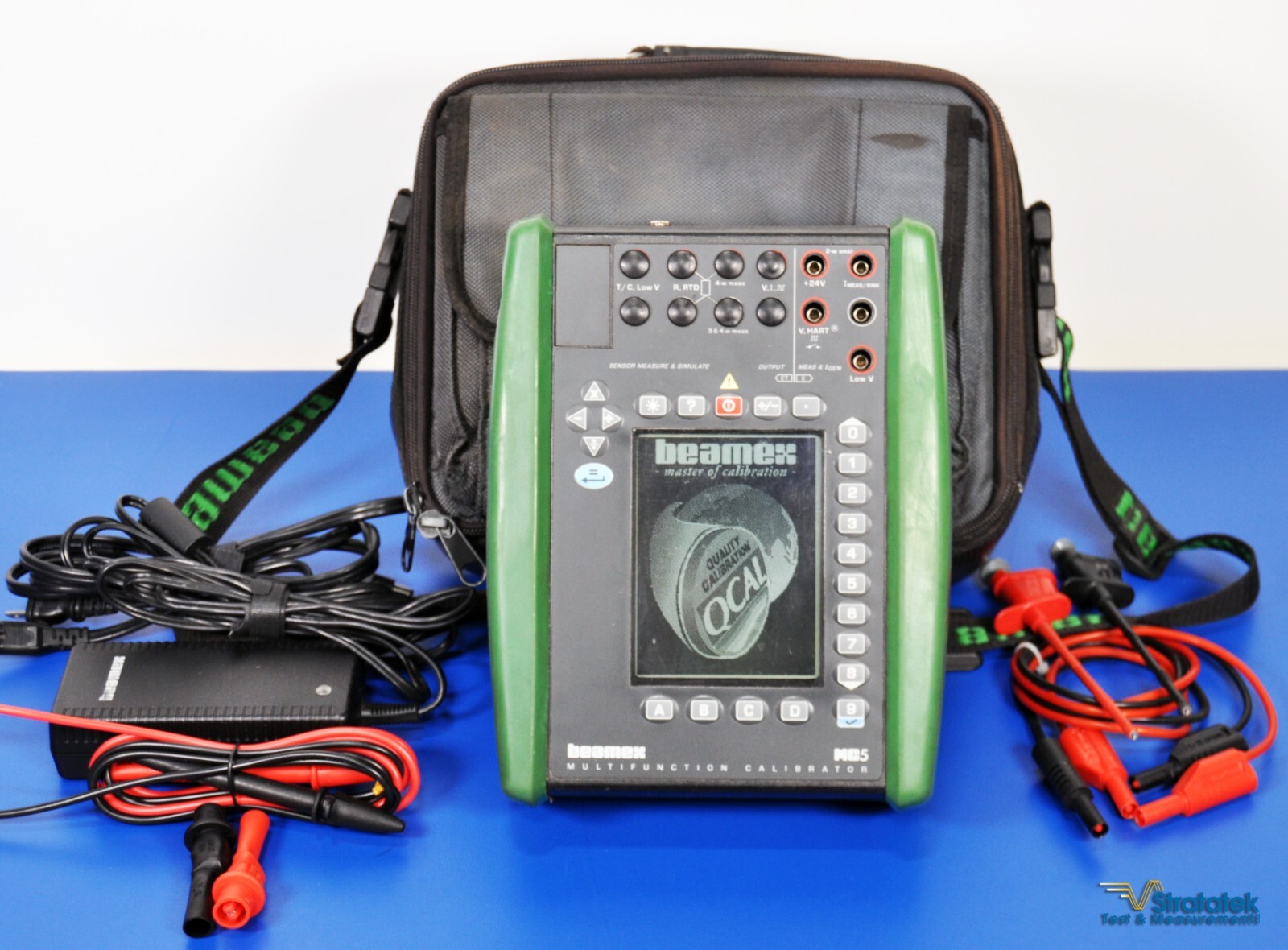Beamex MC5 Multifunction Process Calibrator Fluke Leads - NIST Calibrated