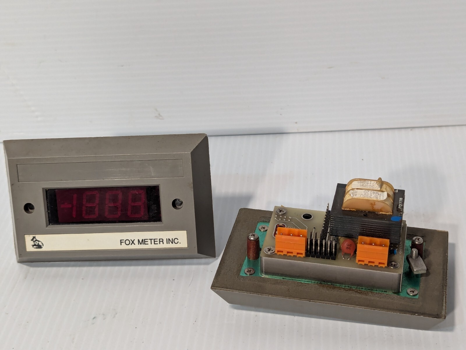 Fox Meter F161-134 DC Panel Meter - Free Shipping