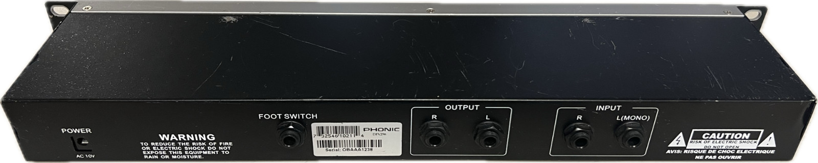 Phonic DFX256 Digital Effects Processor