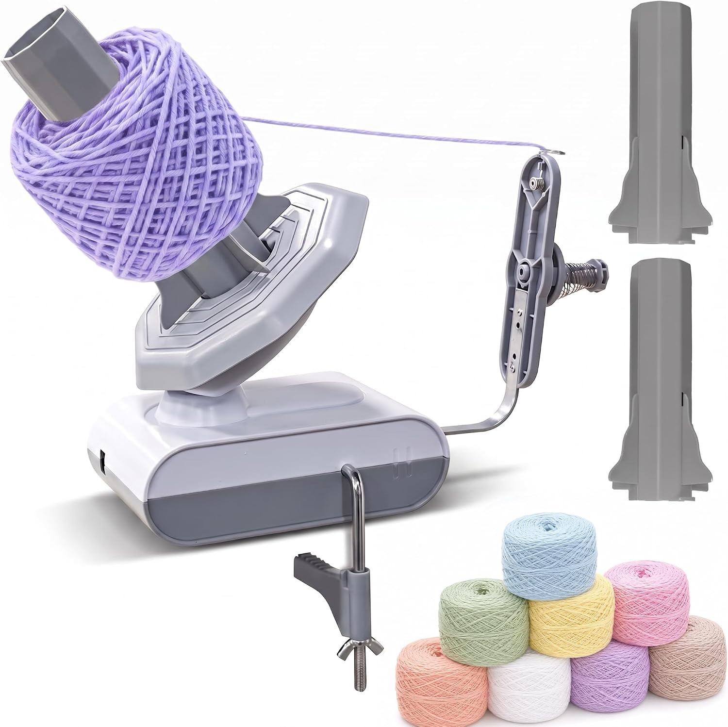 Yarn Winder Electric Yarn Spinner - Automatic Yarn Ball Winder Cake Roller