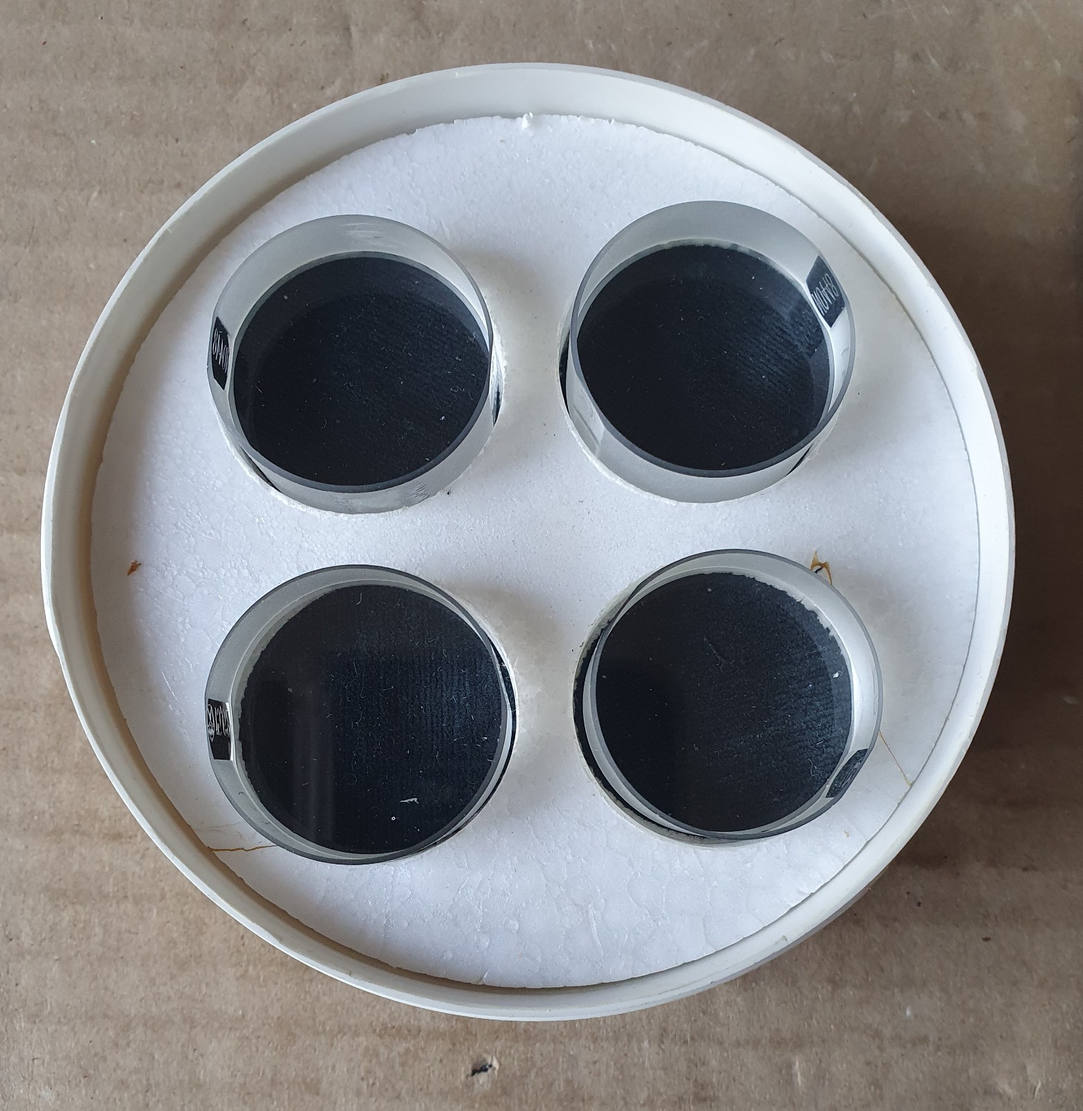Glass Optical Flat Parallel Set 15 mm row 1