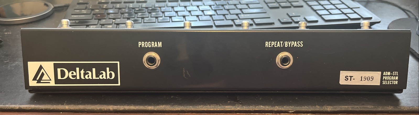 DeltaLab ADM-STL Program Selector Remote Footswitch (Vintage 1980s)