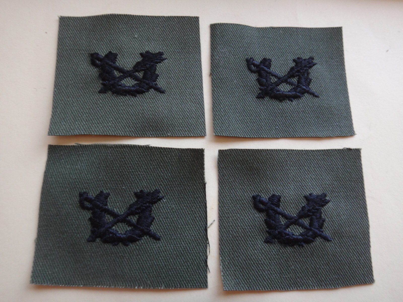 4 US Army Subdued Patches JUDGE ADVOCATE GENERAL Corps