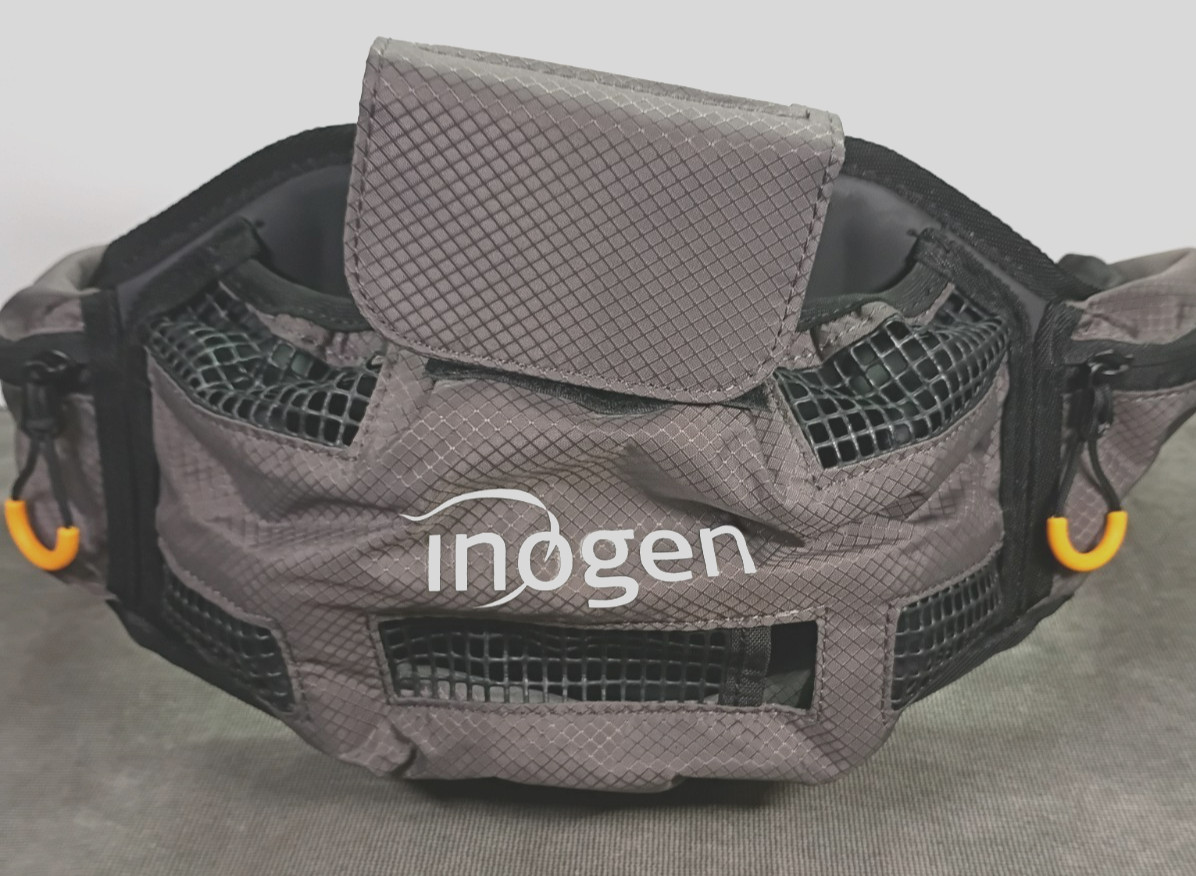 Inogen One G4 Hip Bag Only - Waist Belt / Fanny Pack Portable Carrier Gray