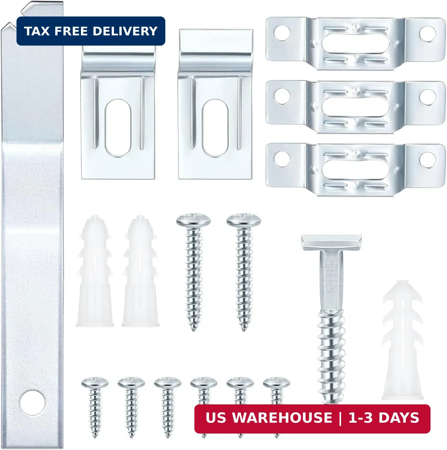 30 Set Frame Lock Security Hanging Kits T-Screw Security Artwork Picture