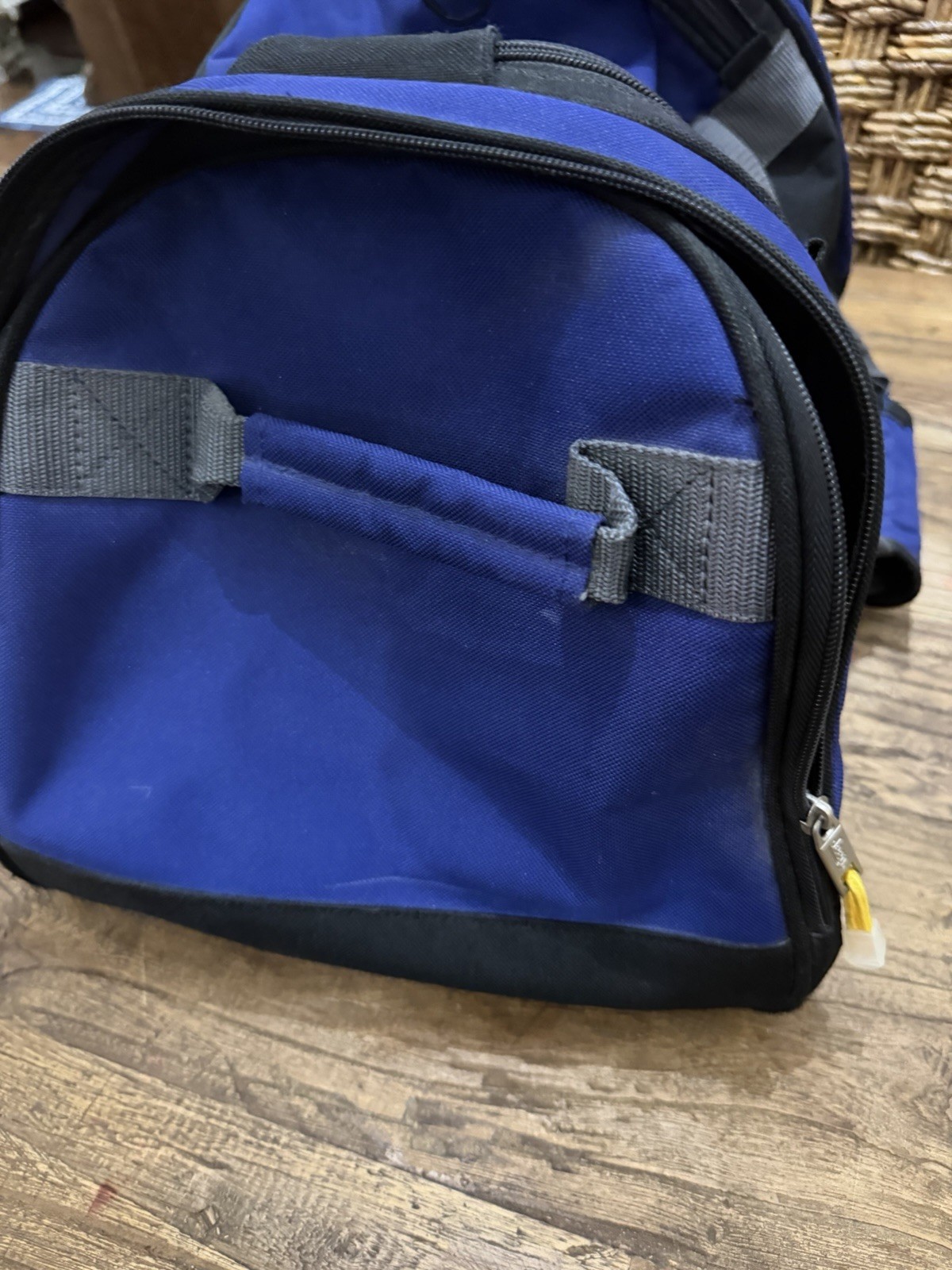 Jeep Duffle Bag blue Pre Owned