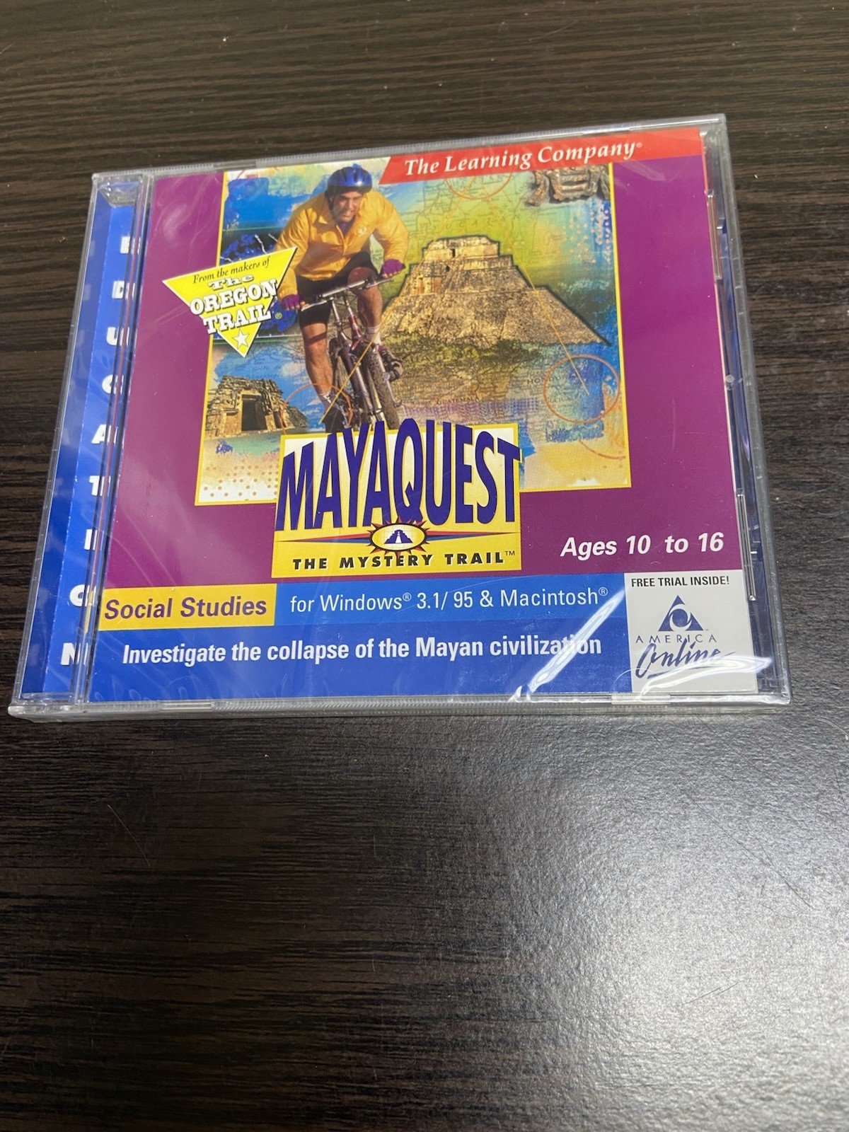 RARE-Vintage SEALED MayaQuest: The Mystery Trail PC 1997 Mayan Civilization