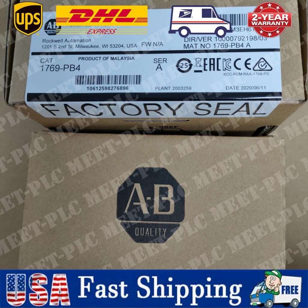 New Sealed AB 1769-PB4 CompactLogix Power Supply 1769PB4 US STOCK US Free Tax
