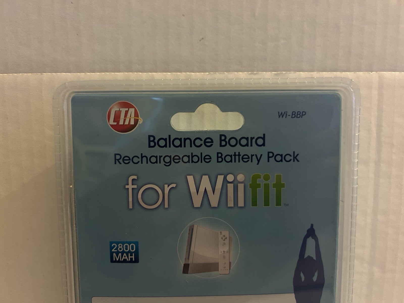 CTA Wi-BBP Balance Board Rechargeable Battery Pack 2800 MAH for Wii fit