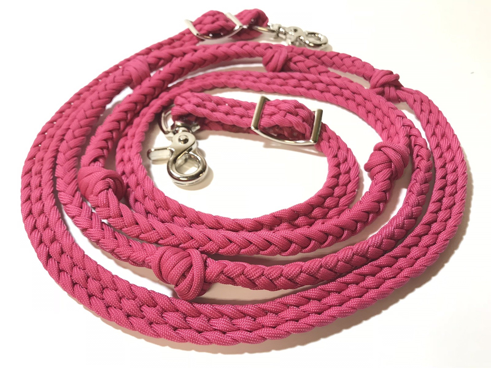 Barrel Reins fuschia