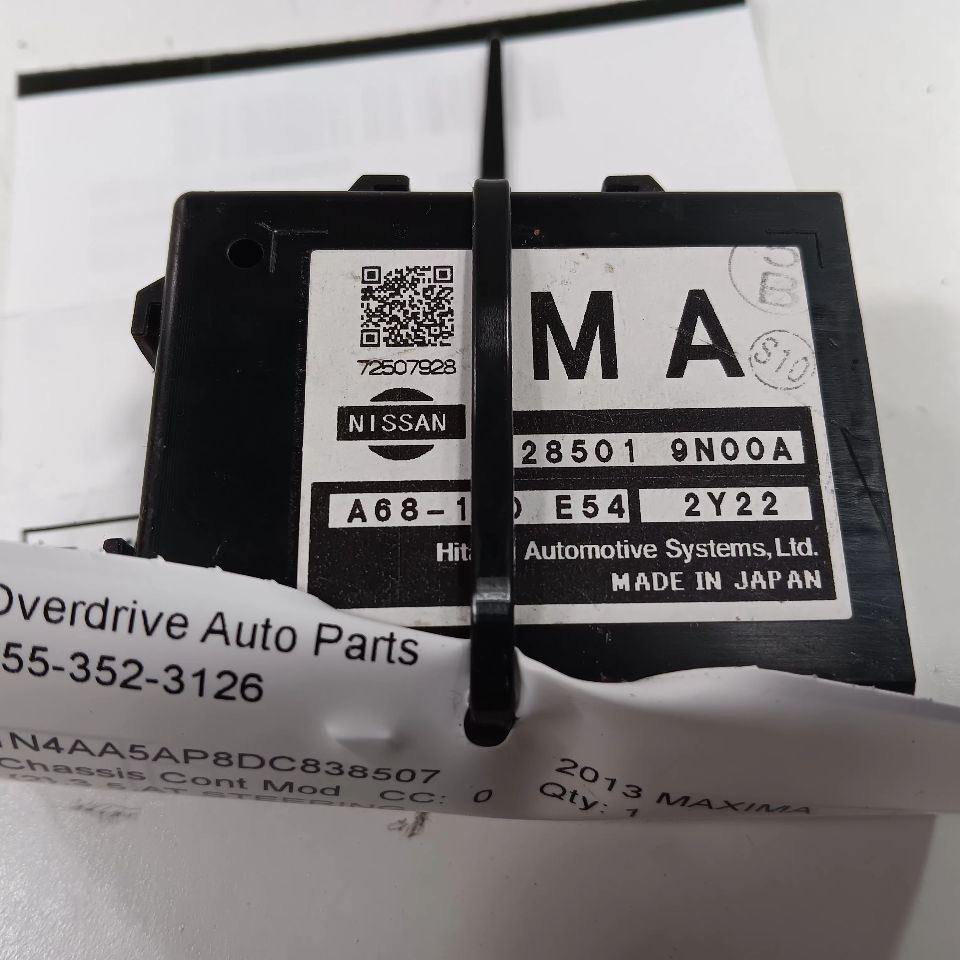 Steering Computer Control Module Fits 09-14 Nissan Maxima OEM